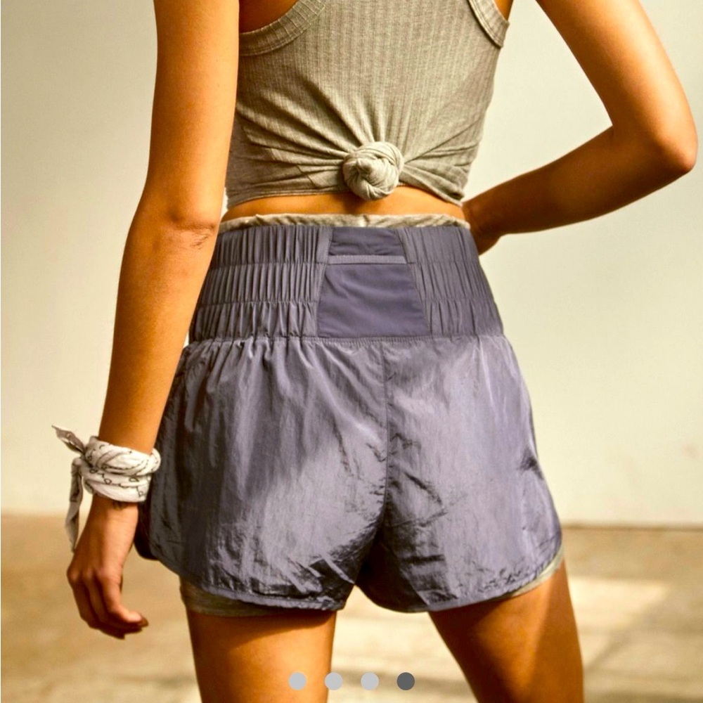 The way home run shorts. Free people. Size M. Fully lined.